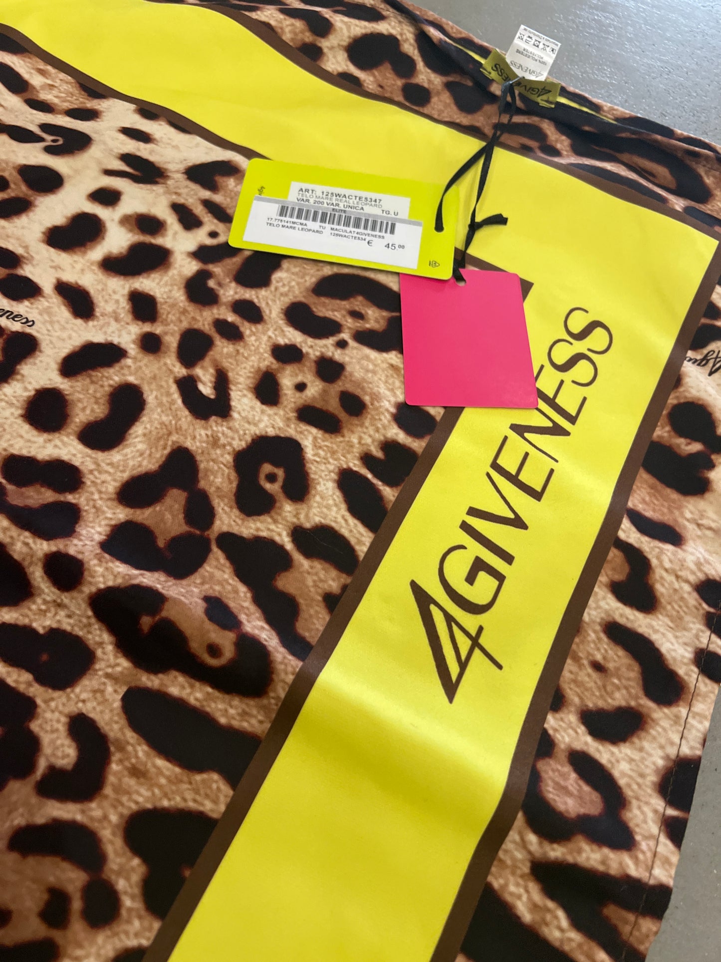 4giveness - Telo Mare Leopard