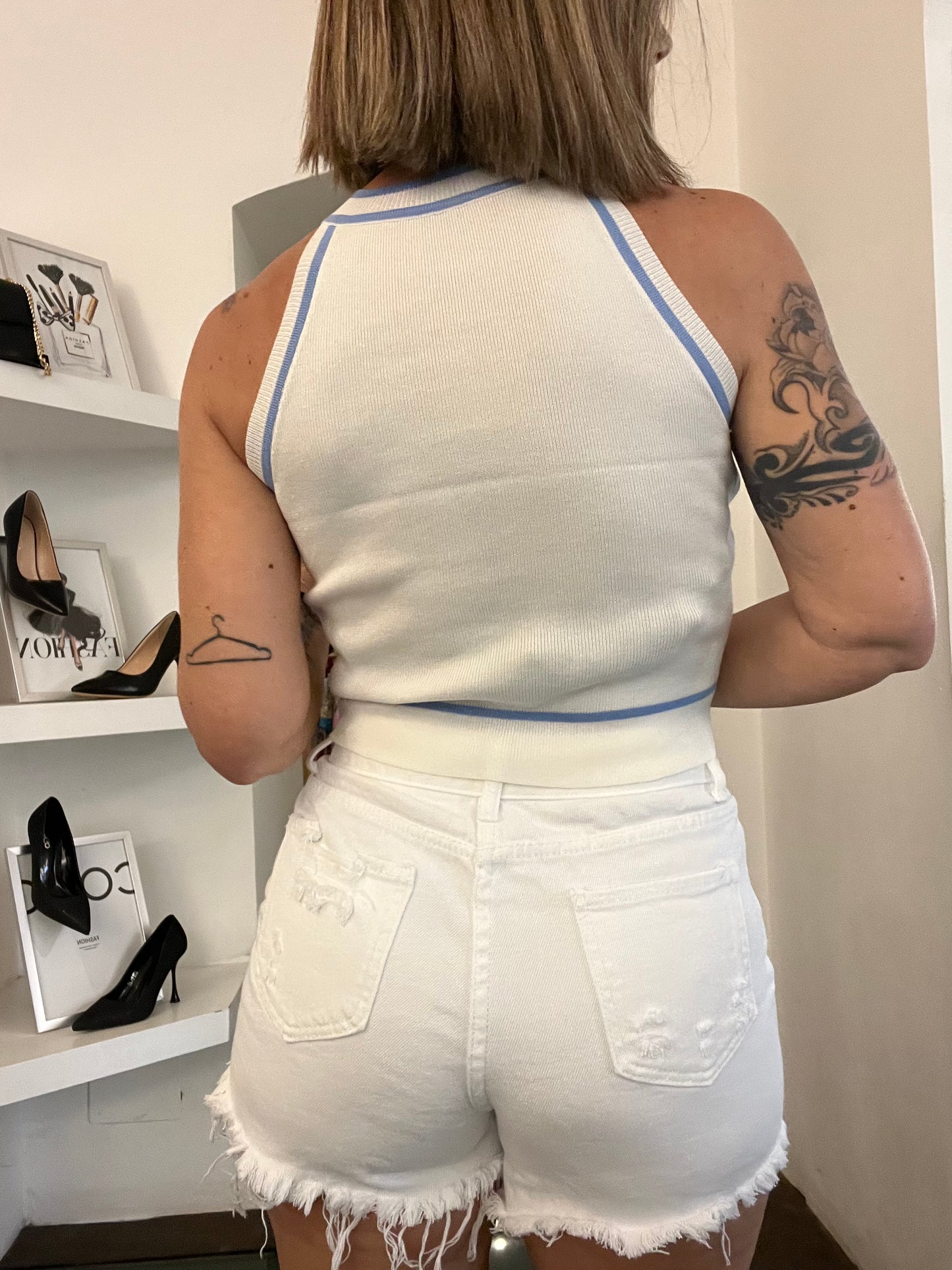 Nueva Vida - Pantaloncino Strappi