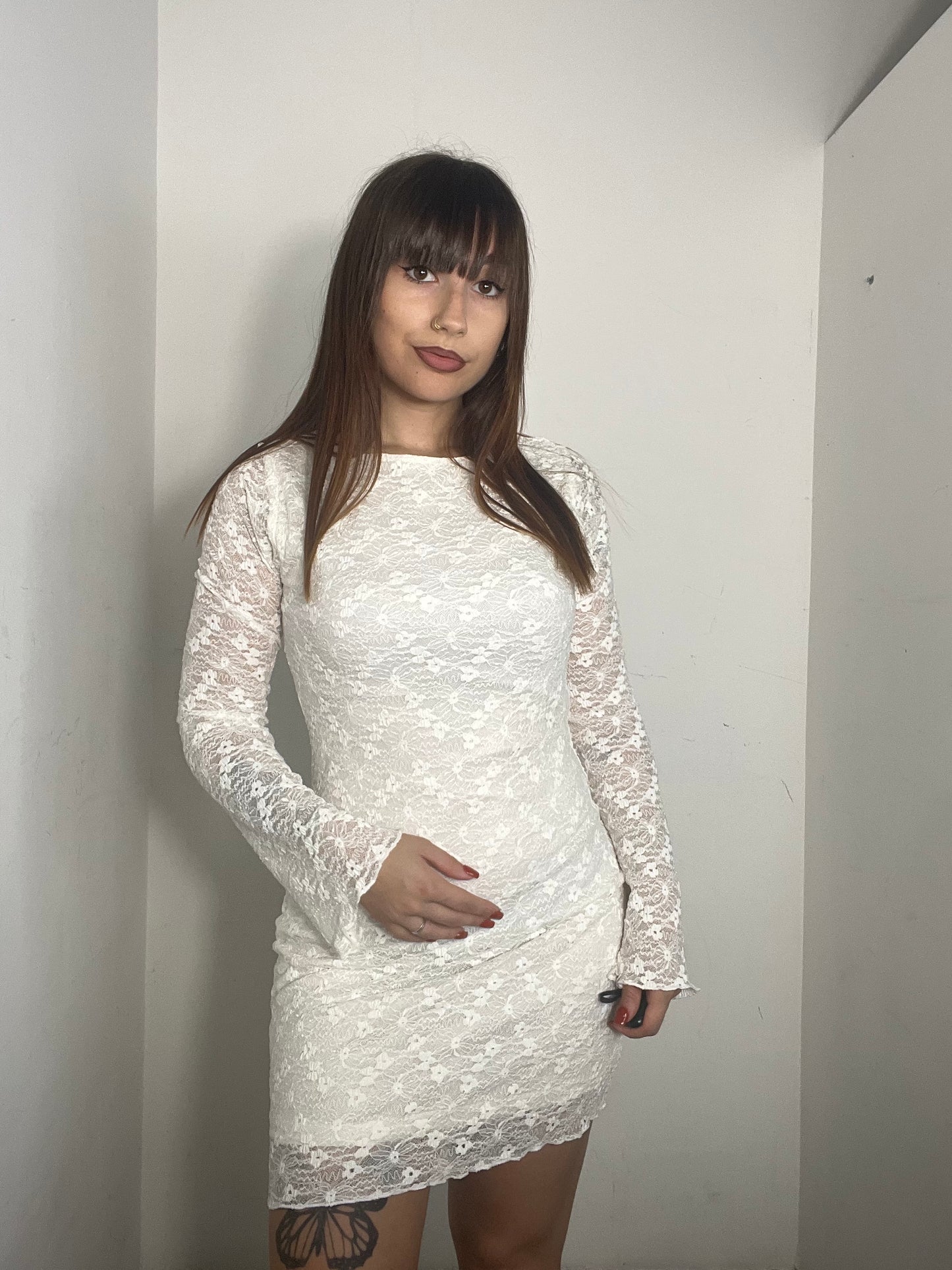 Nueva Vida - Mini Abito Pizzo Aurora - 7090