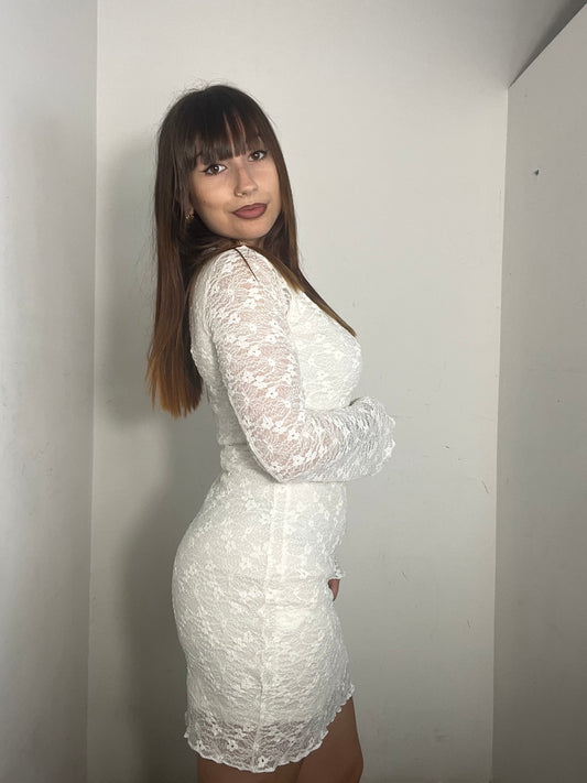 Nueva Vida - Mini Abito Pizzo Aurora