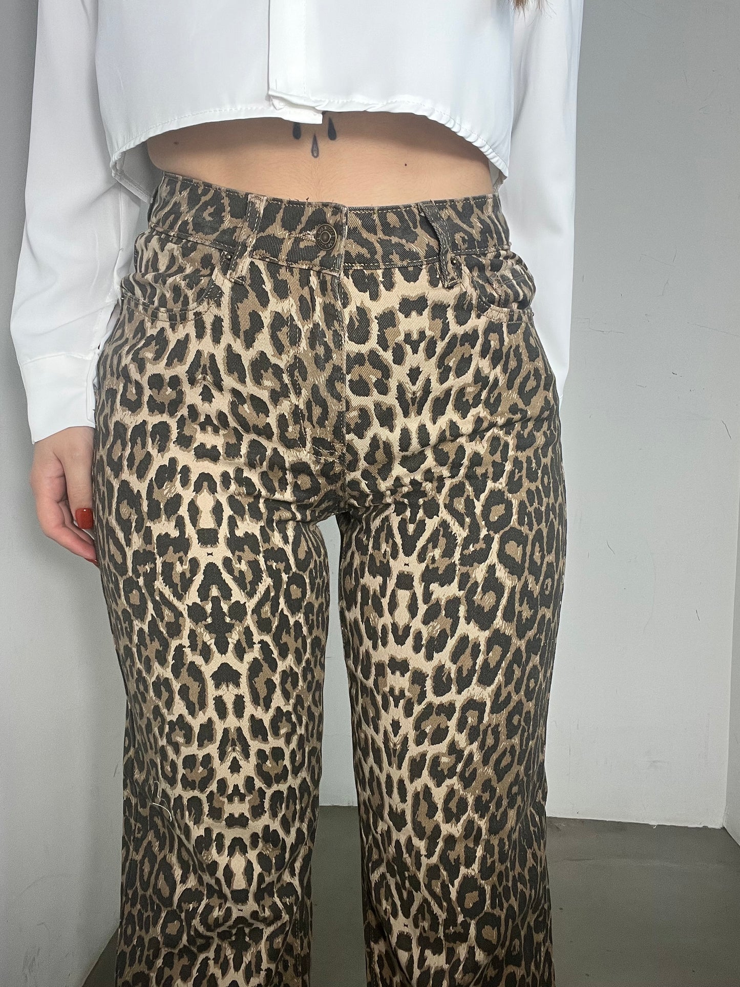 Nueva Vida - Jeans Palazzo Animalier - 1126