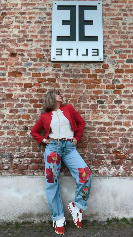 Nueva Vida - Jeans Fiorato Pechino