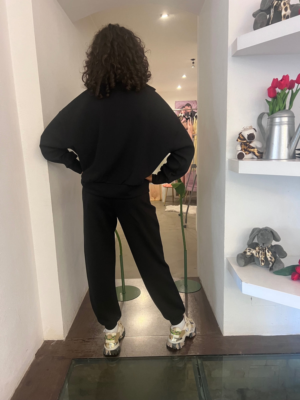 Pantalone - Burro / Nero
