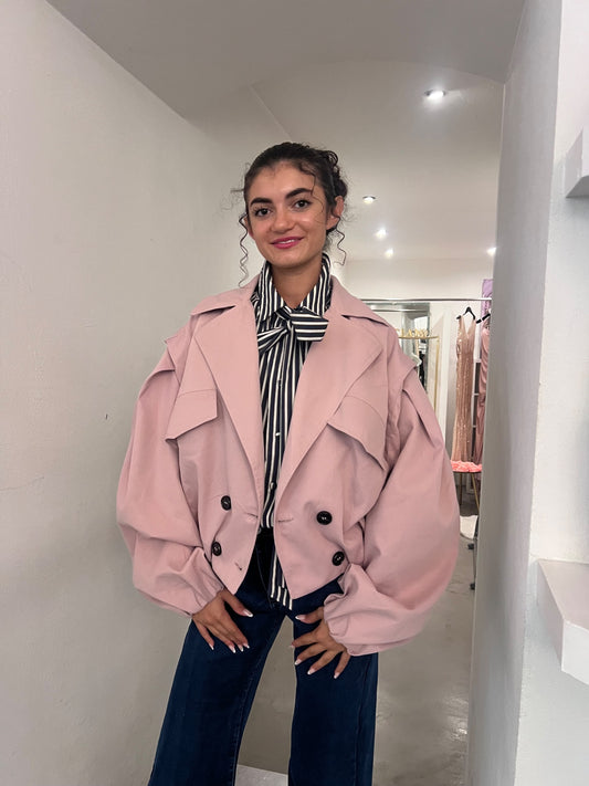 Giacca Dory - Rosa / Caramello