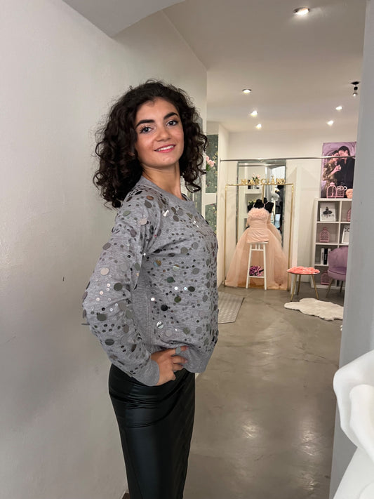 Girocollo Lorella - Grigio / Bianco / Nero / Bordeaux