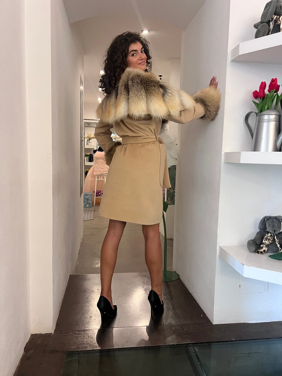 Yes London - Cappotto Con Pelo