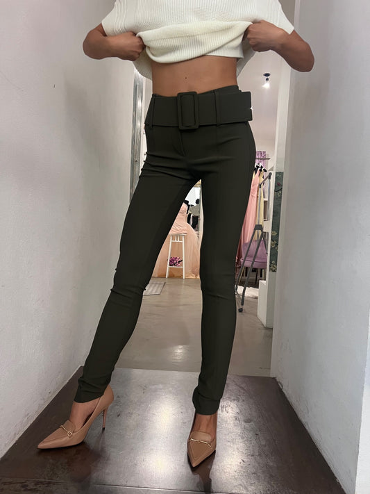 Pantalone - Ghiaccio / Verde