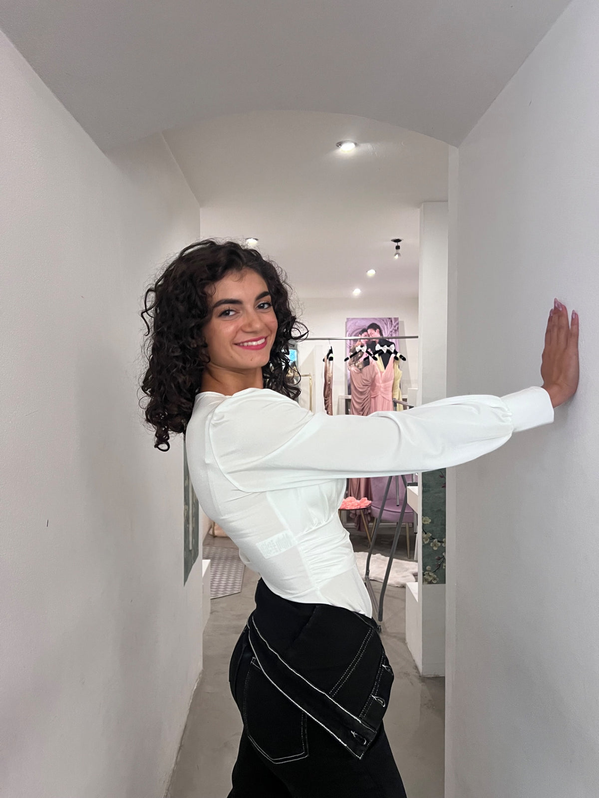 Body Orietta - Beige / Nero / Bianco