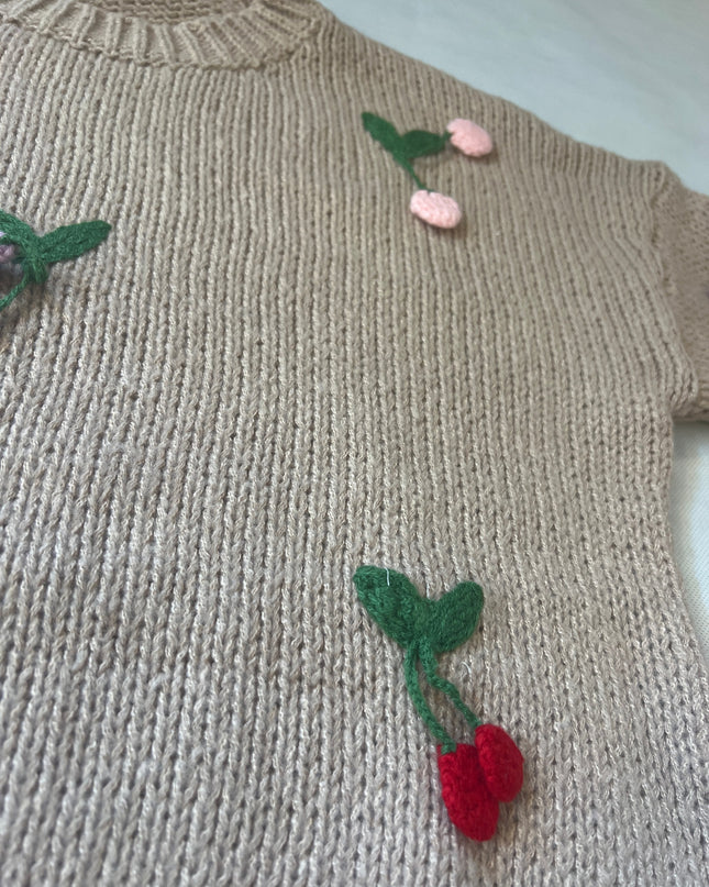 16.773639 - Nueva Vida - Maglia Cherry - Beige