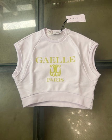 17.774678 - Gaelle - Felpa Stampata - Bianco