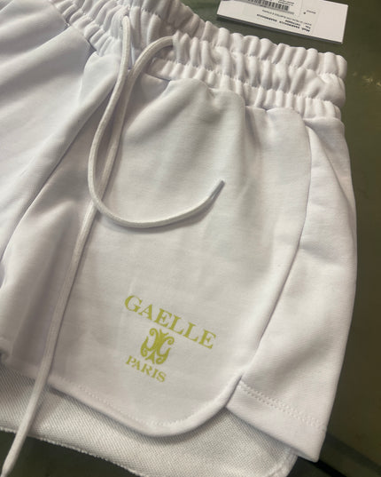 17.774679 - Gaelle - Short Felpa - Bianco