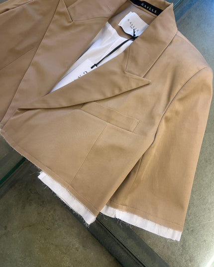 17.774693 - Gaelle - Giacca Cropped - Beige