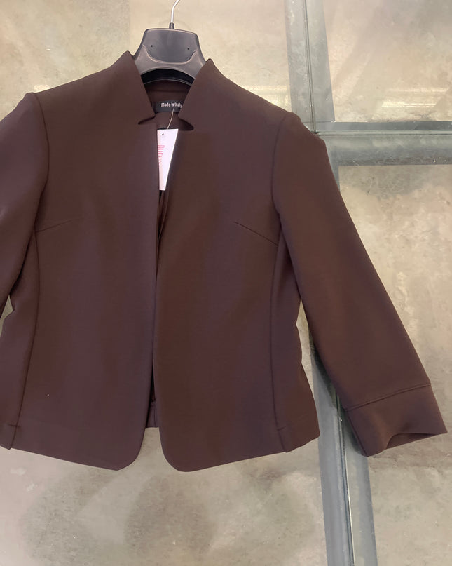 17.774730 - Nueva Vida - Giacca Crop - Marrone