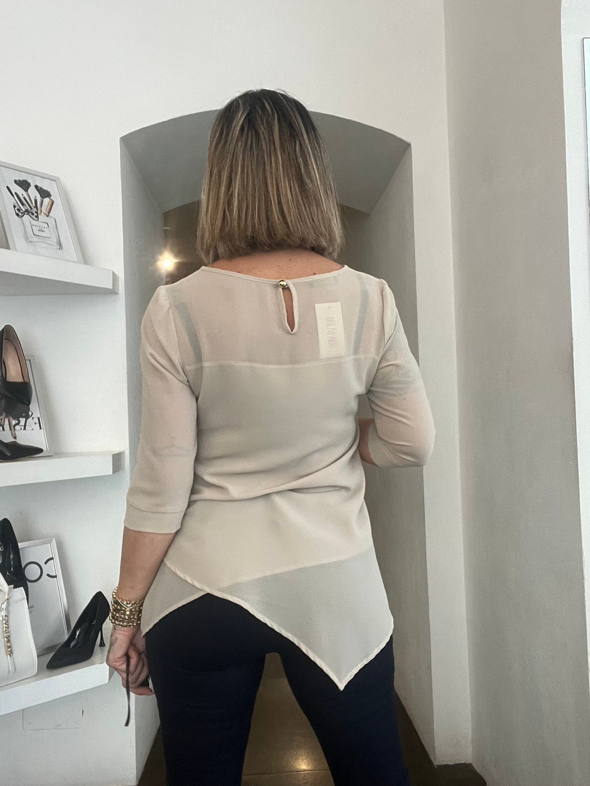 Nueva Vida - Blusa Asimetrica