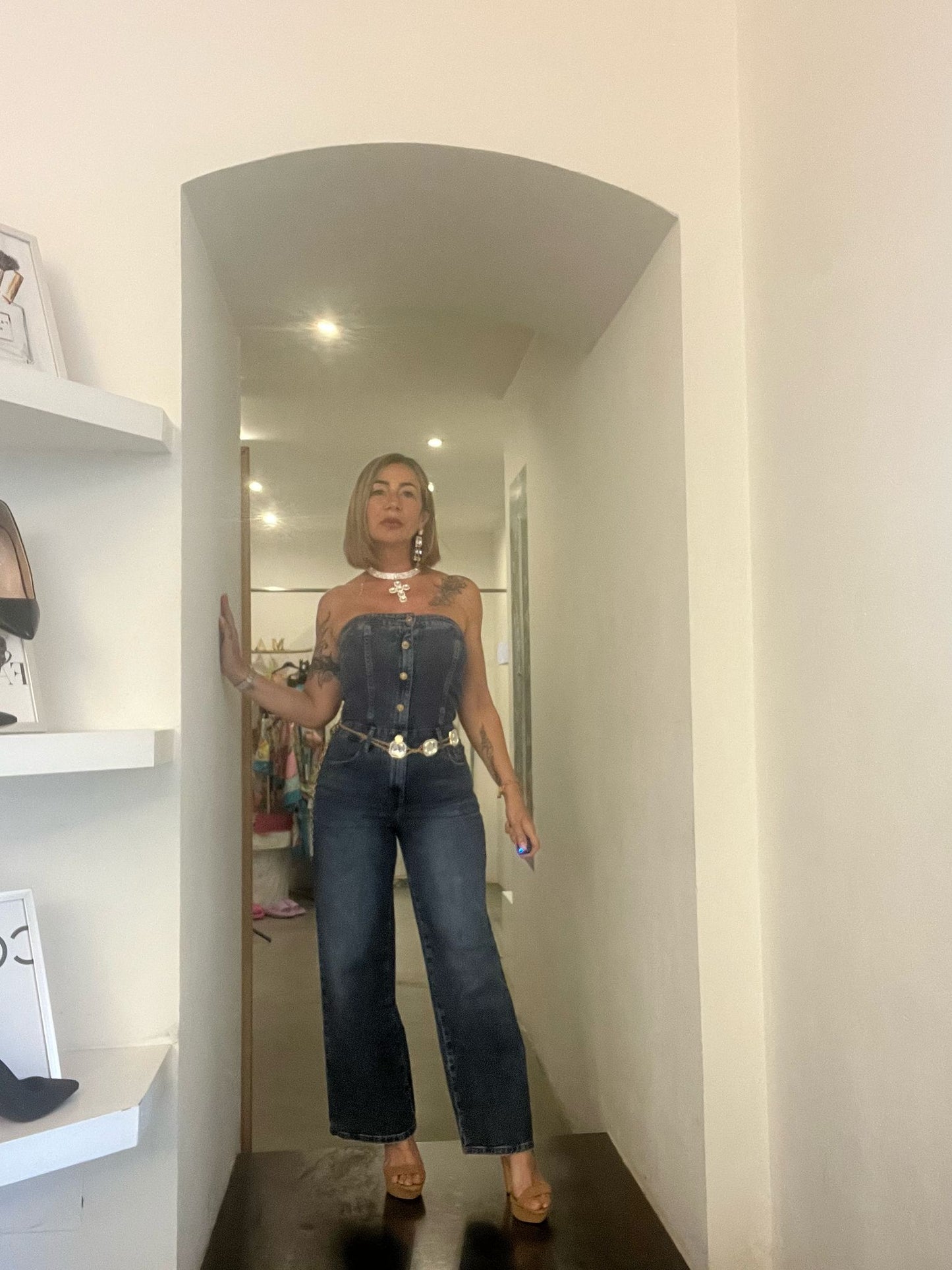 Nueva Vida - Tuta Intera Jeans