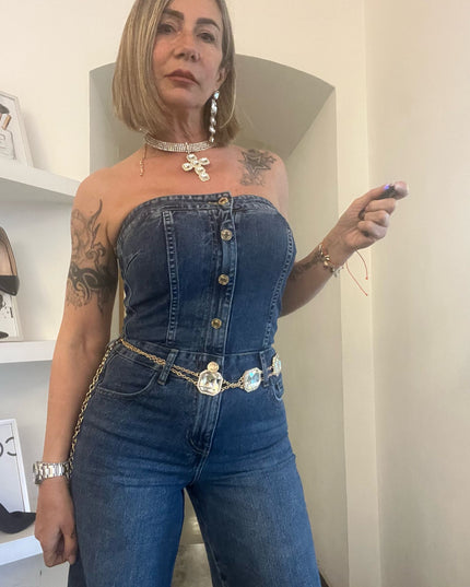 Nueva Vida - Tuta Intera Jeans - 3127