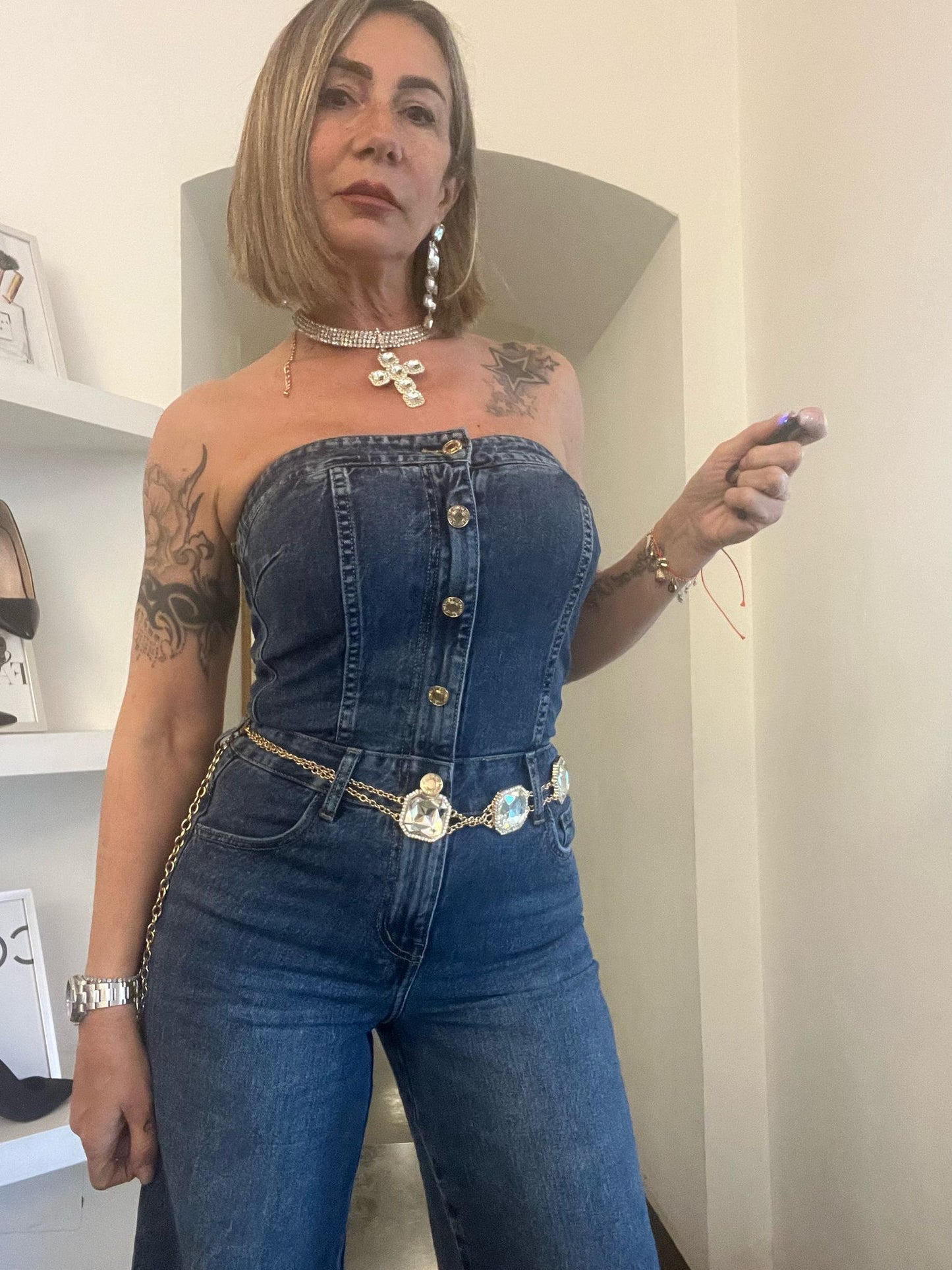 Nueva Vida - Tuta Intera Jeans