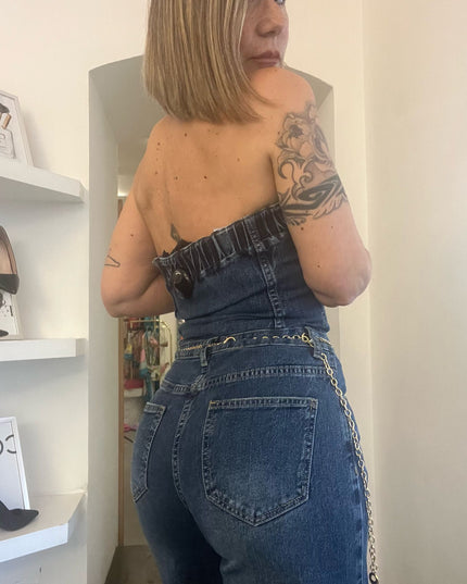 Nueva Vida - Tuta Intera Jeans - 3127
