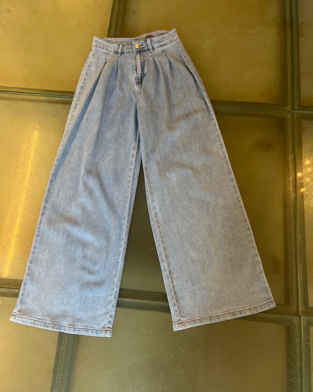 17.774793 - Nueva Vida - Jeans Palazzo - Blu