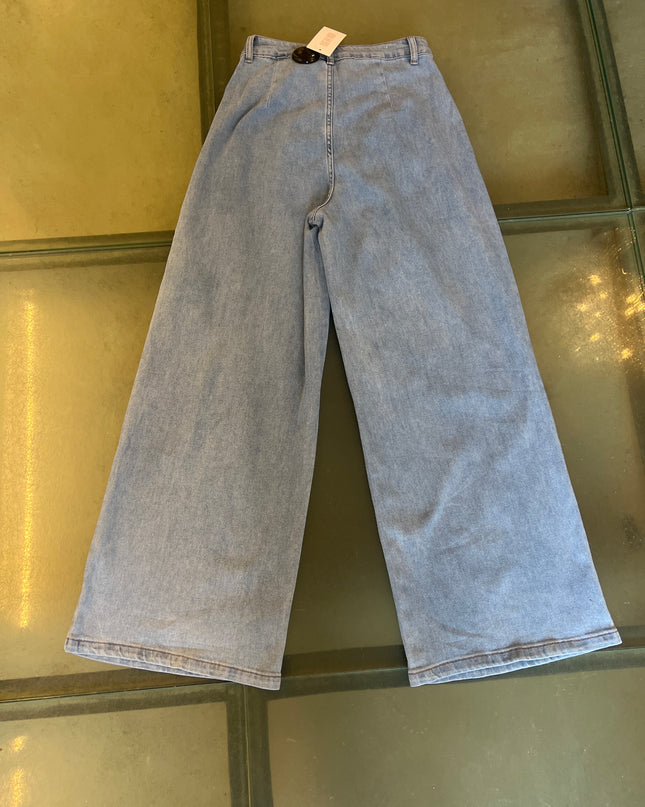 17.774793 - Nueva Vida - Jeans Palazzo - Blu