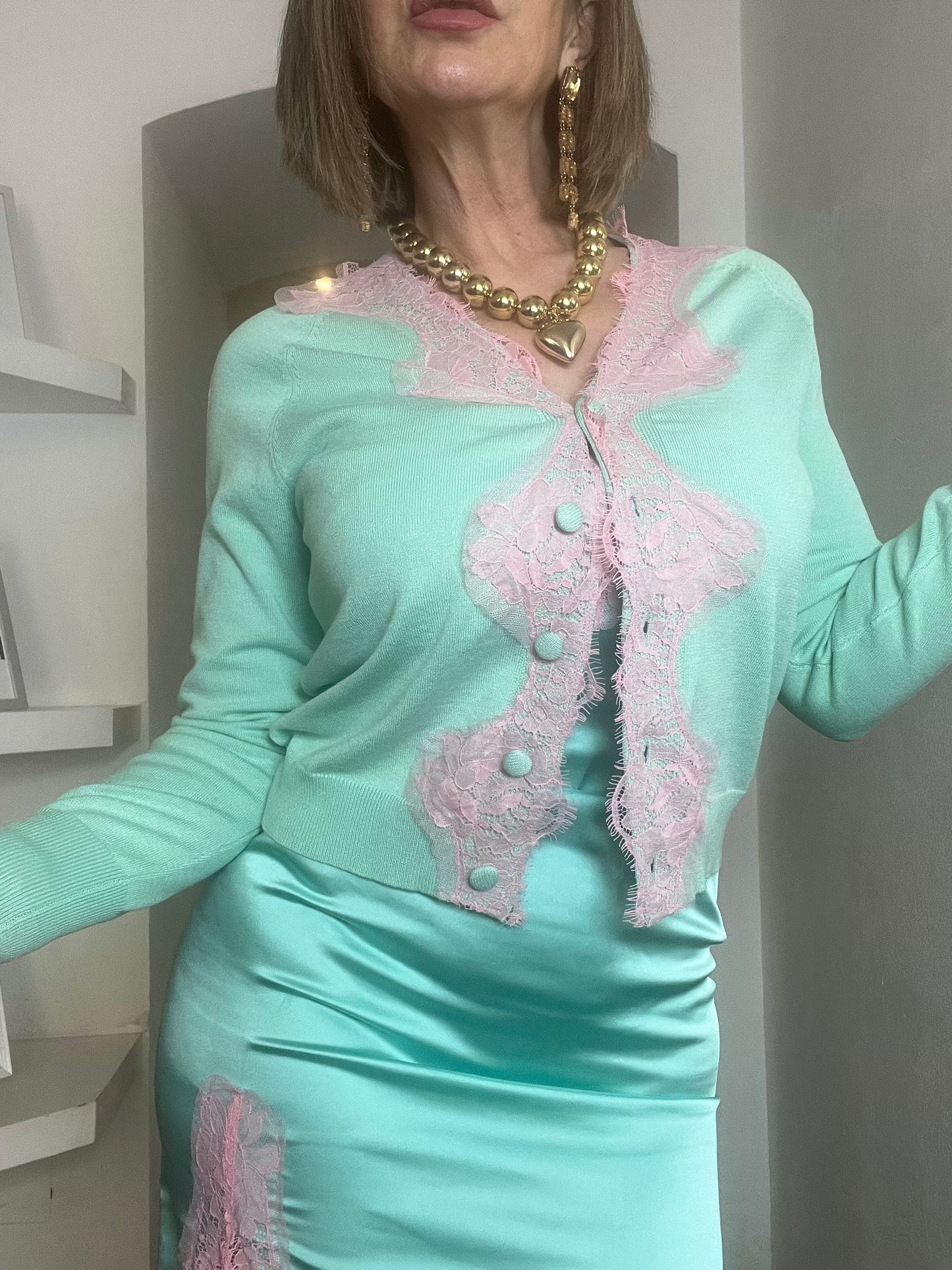 No Secrets - Cardigan Pizzo