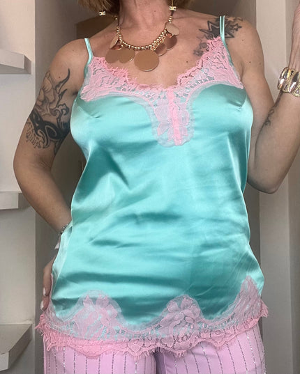 No Secrets - Top Raso Pizzo - 251NS144