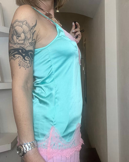 No Secrets - Top Raso Pizzo - 251NS144