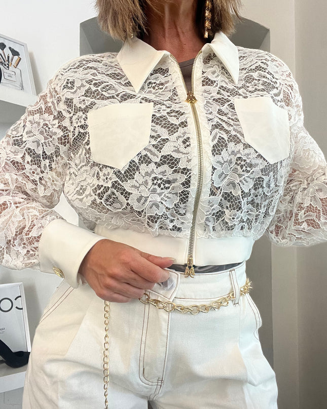 Monique Garconne - Bomber Pizzo - N169