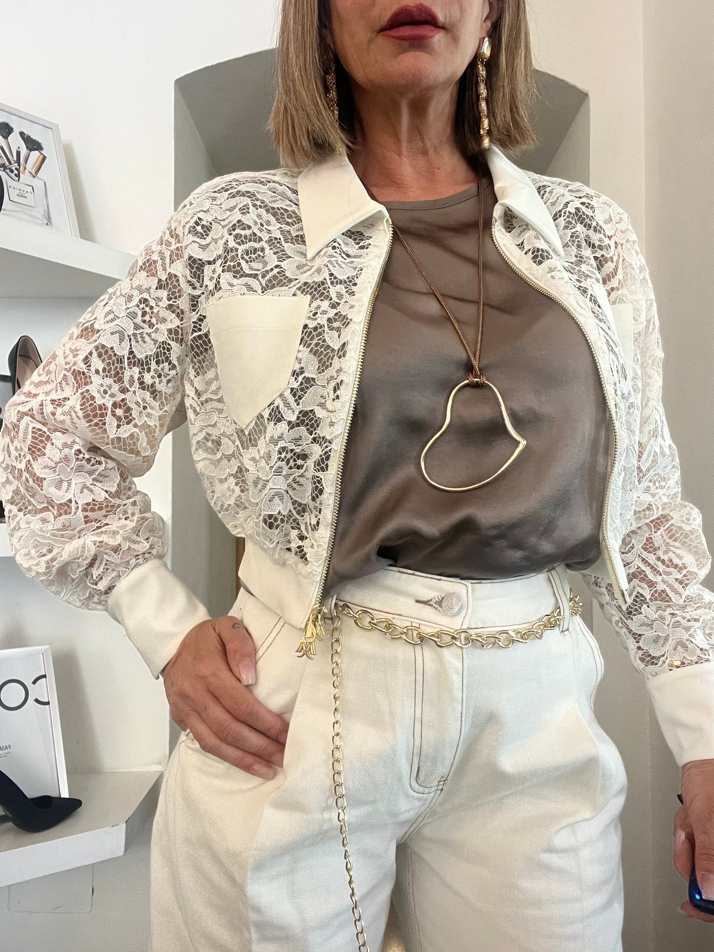 Monique Garconne - Bomber Pizzo