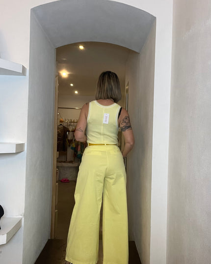 Nueva Vida - Jeans Cotone Palazzo - 10571