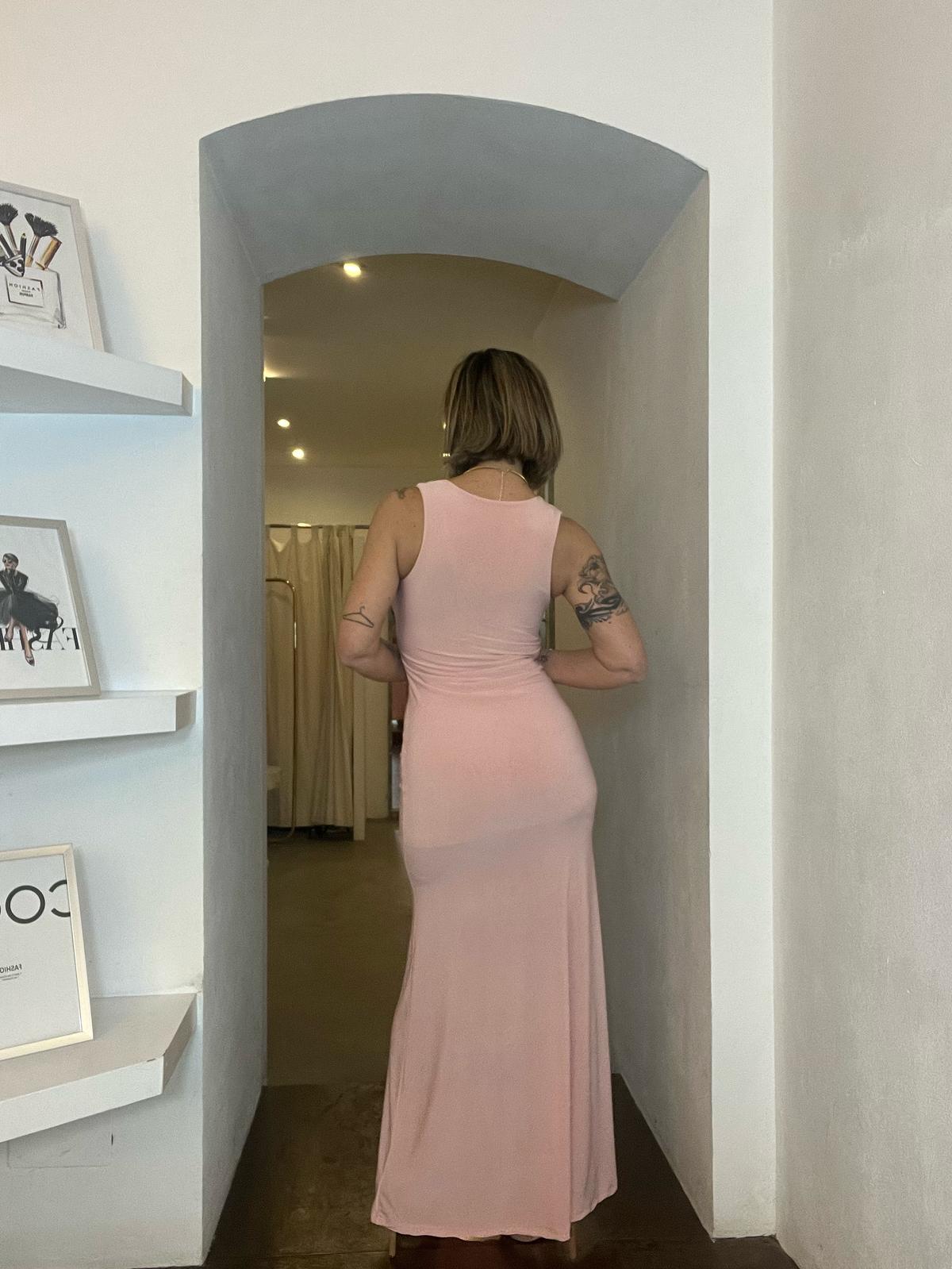 Nueva Vida - Abito Lungo Con Spilla