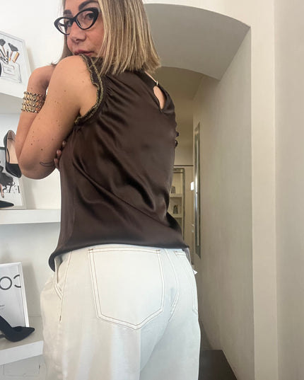 Nueva Vida - Jeans Palazzo Bianchi - DH1005 JEANS PALAZZO