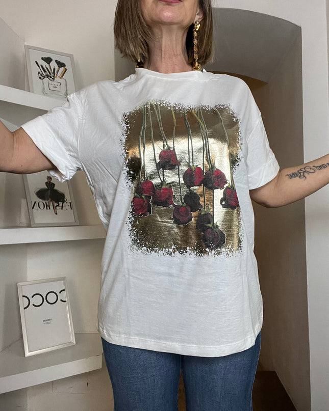 Nueva Vida - T-Shirt Rose - 100805 T-SHIRT