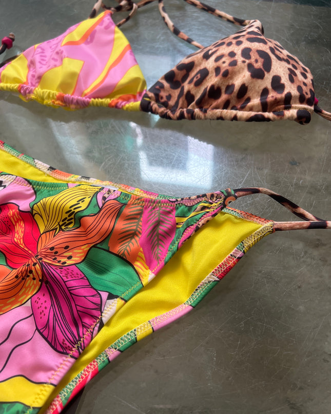 4giveness - Tringolo Slip Animalier - 125WBWBK5159