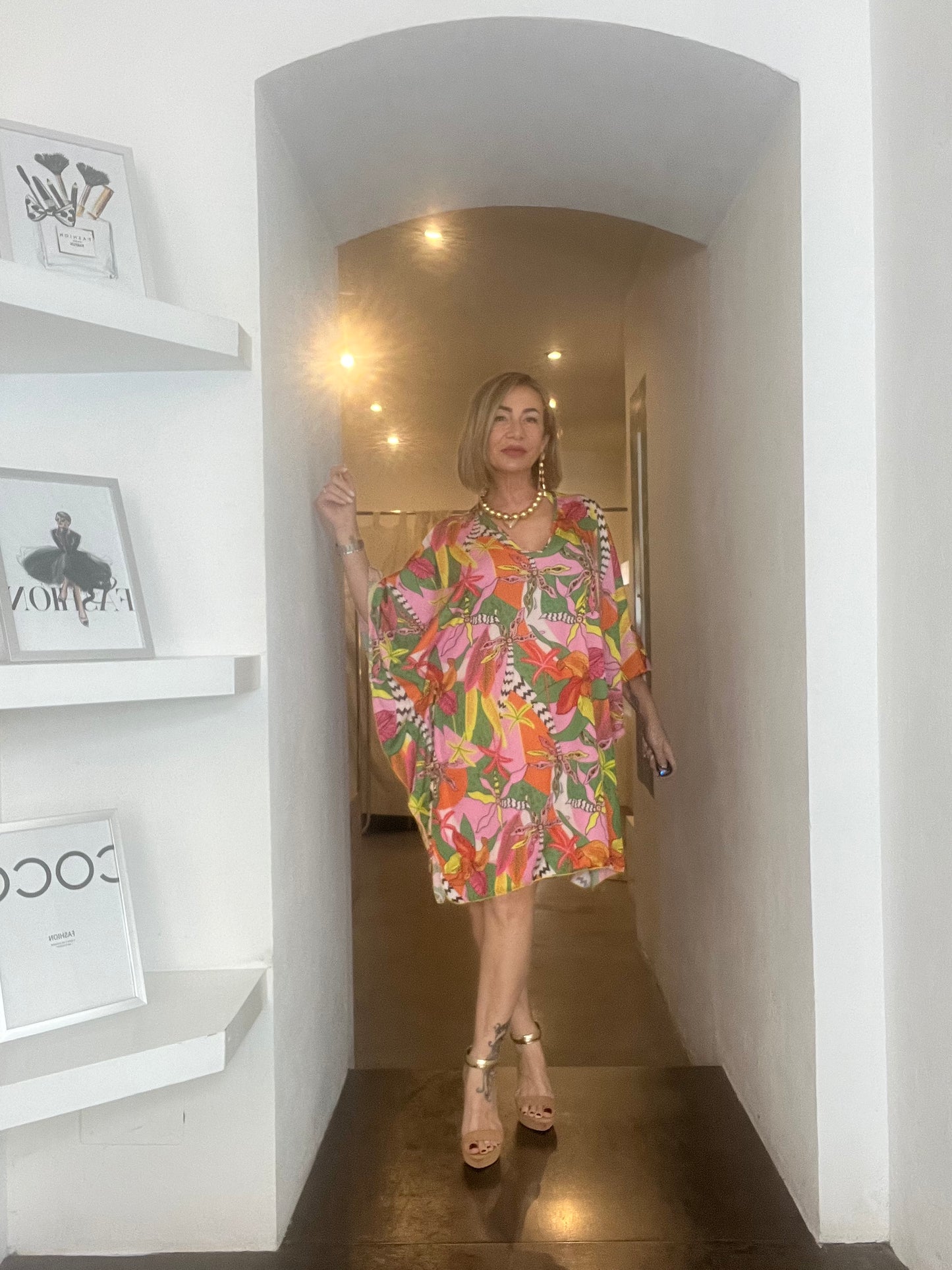 4giveness - Caftano Multicolor