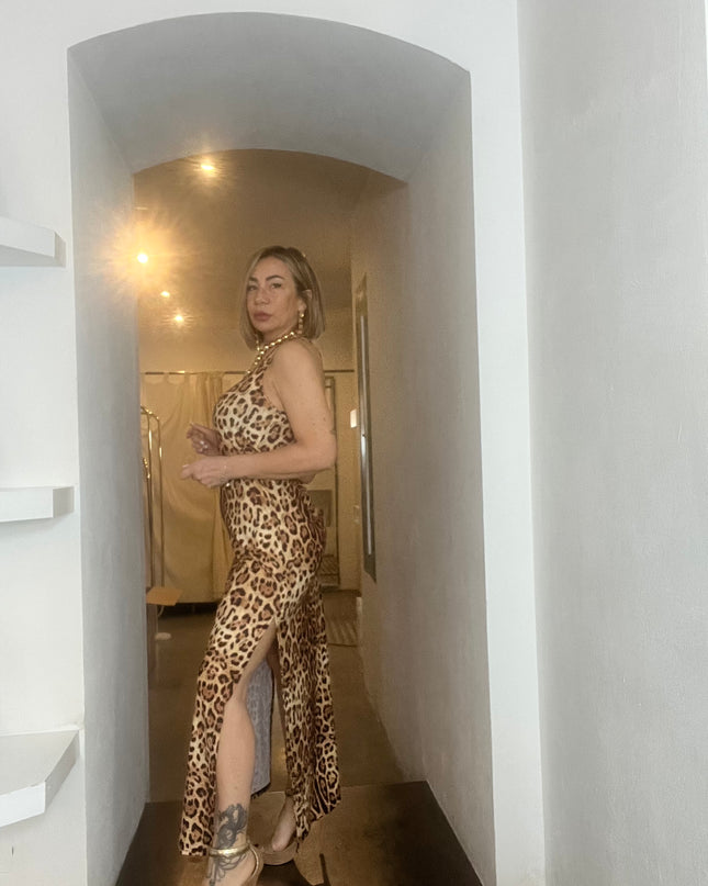 4giveness - Abito Stampa Leopard - 125WCUAL5427