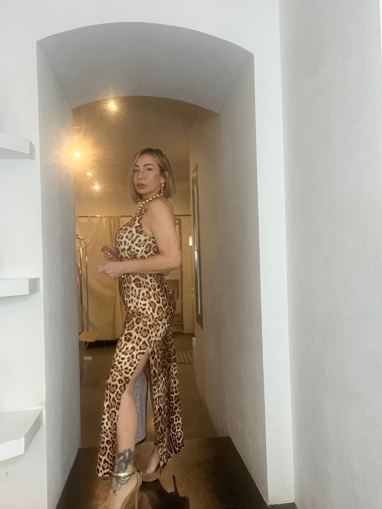 4giveness - Abito Stampa Leopard