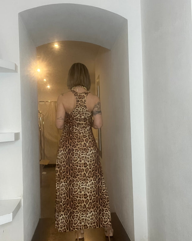4giveness - Abito Stampa Leopard - 125WCUAL5427