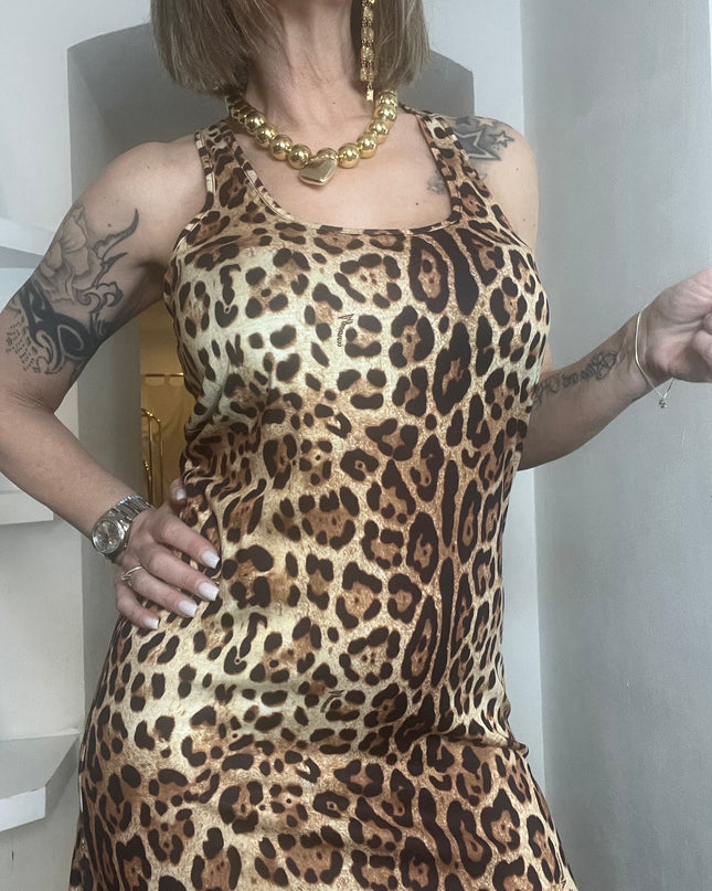 4giveness - Abito Stampa Leopard - 125WCUAL5427