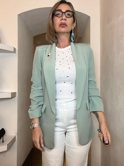 Nueva Vida - Blazer Manica Arricciata