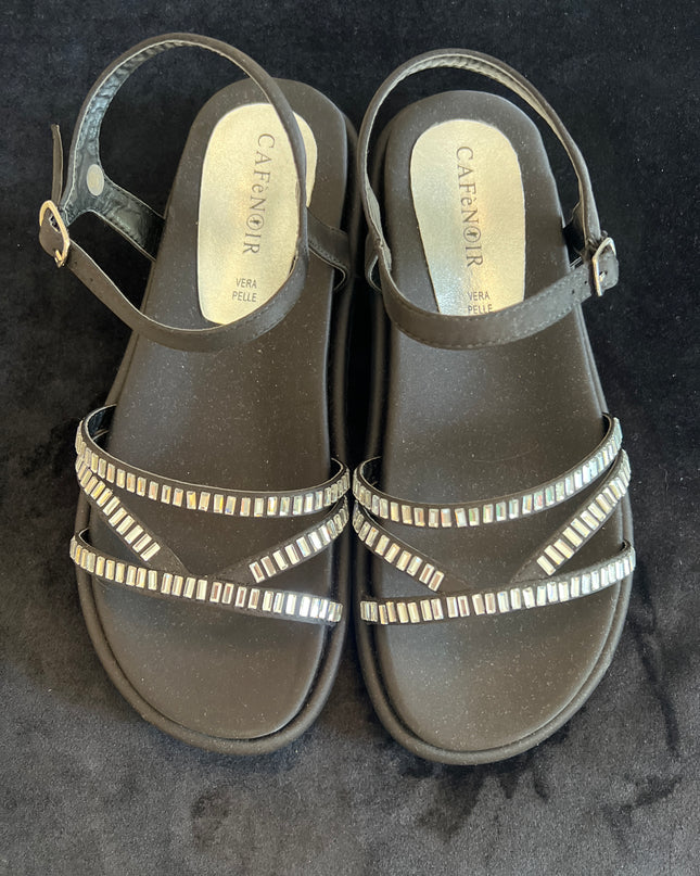 Cafe' Noir - Sandalo Frate Strass - C1GD9104