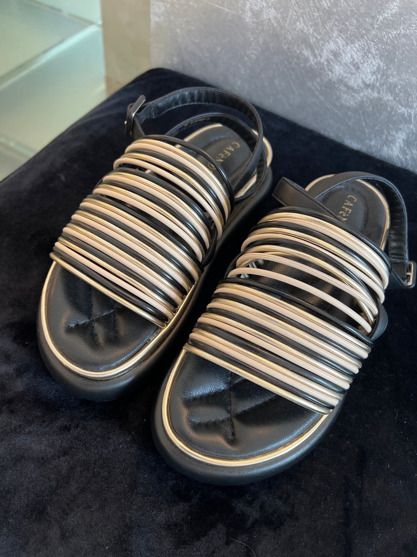 Cafe' Noir - Sandalo In Pelle