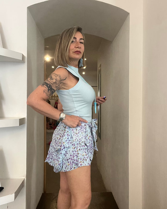 Nueva Vida - Fantasia Fiorata - AB933 GONA PANTALONCINO