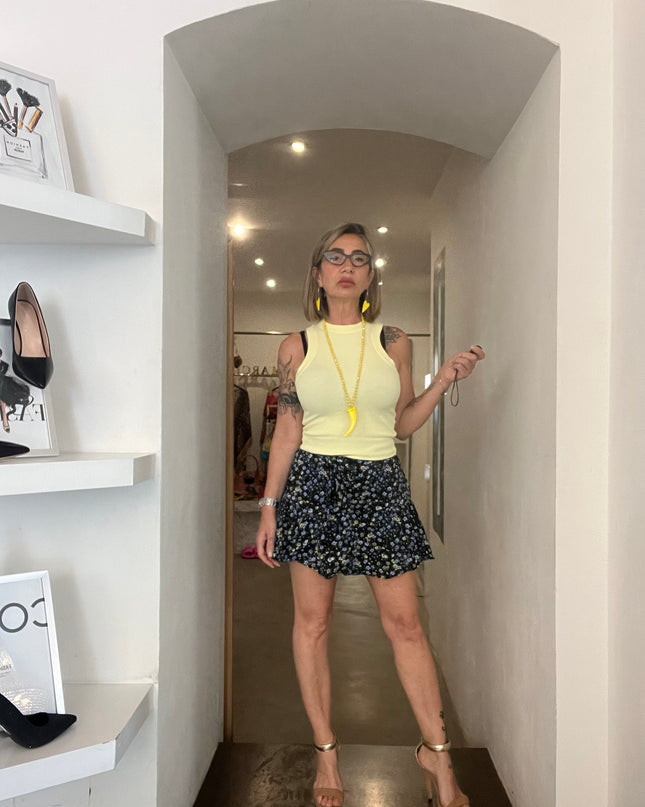 Nueva Vida - Fantasia Fiorata - AB933 GONNA PANTALONCINO