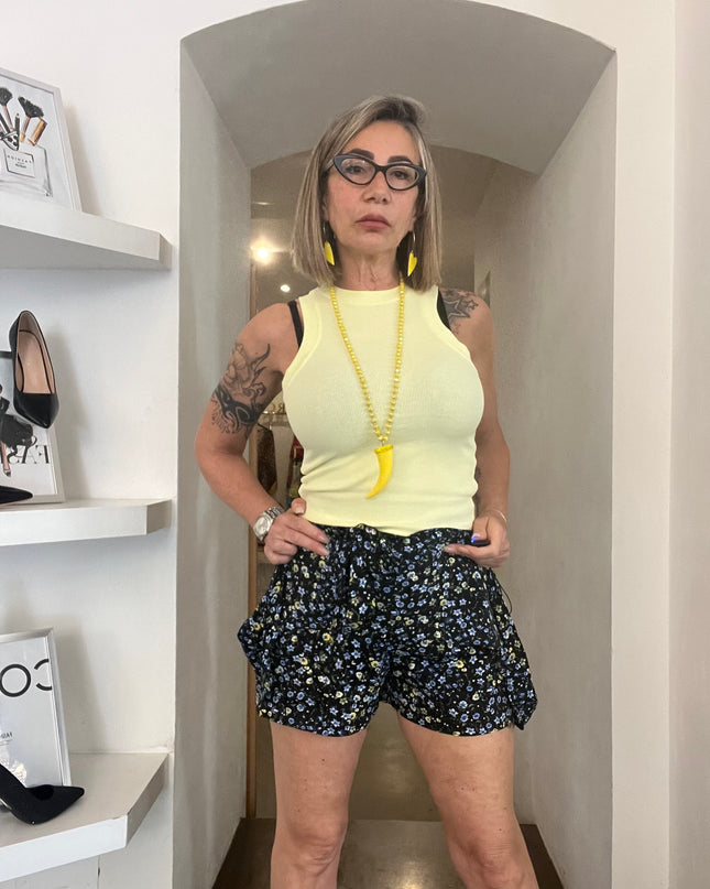 Nueva Vida - Fantasia Fiorata - AB933 GONNA PANTALONCINO