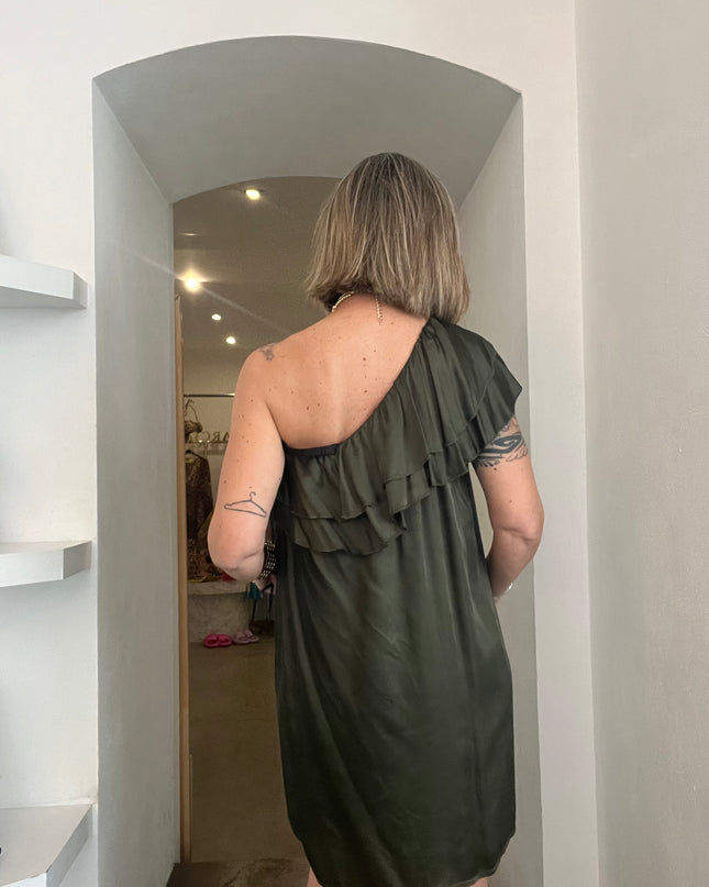Nueva Vida - Abito Monospalle - YM 2856 ORCHIDEA
