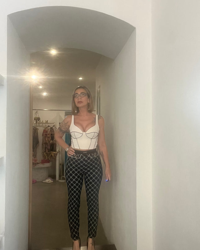 Elisabetta Franchi - Pantalone - PA-S71-51E2