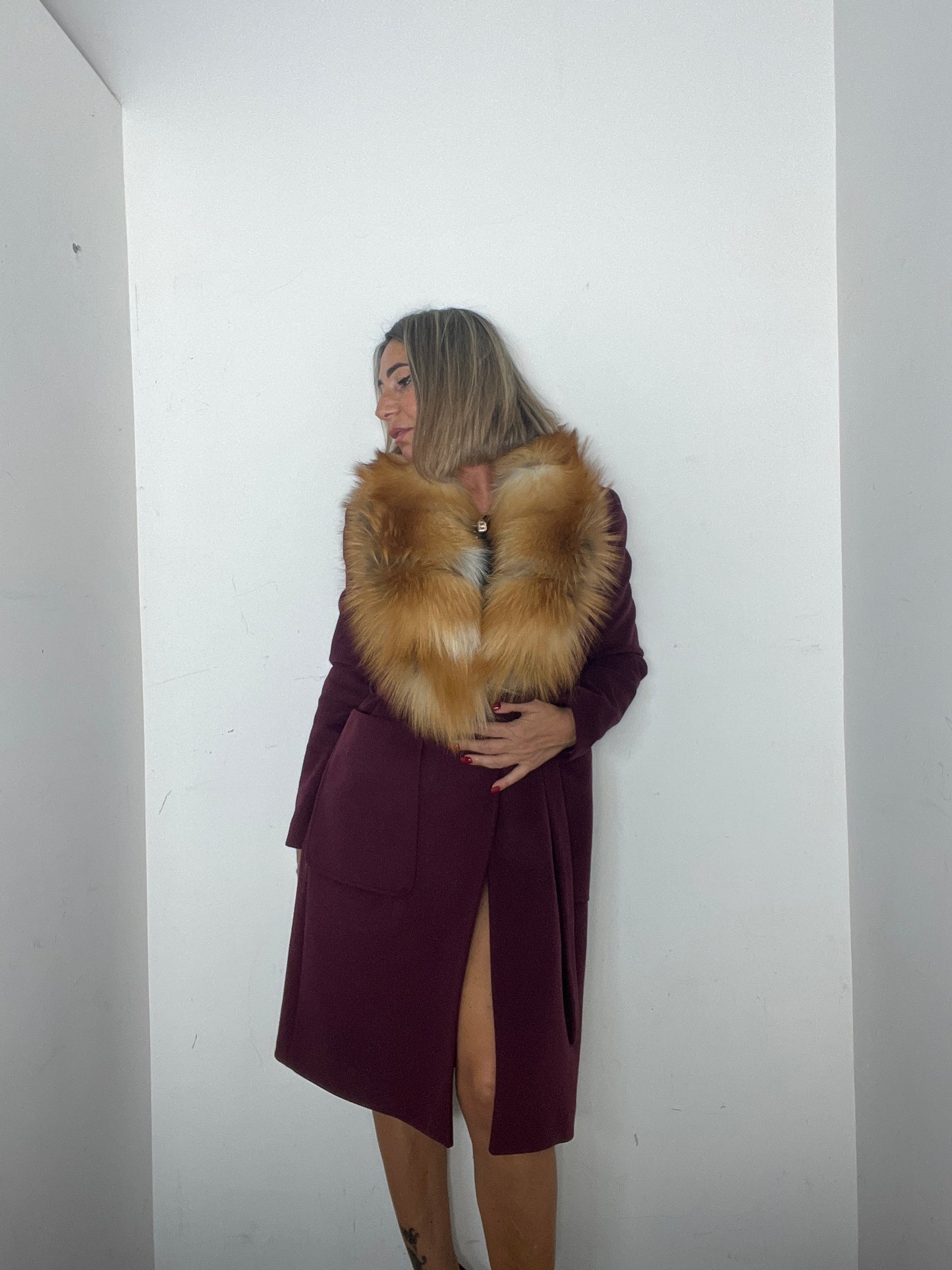 Yes London - Cappotto Con Pelo