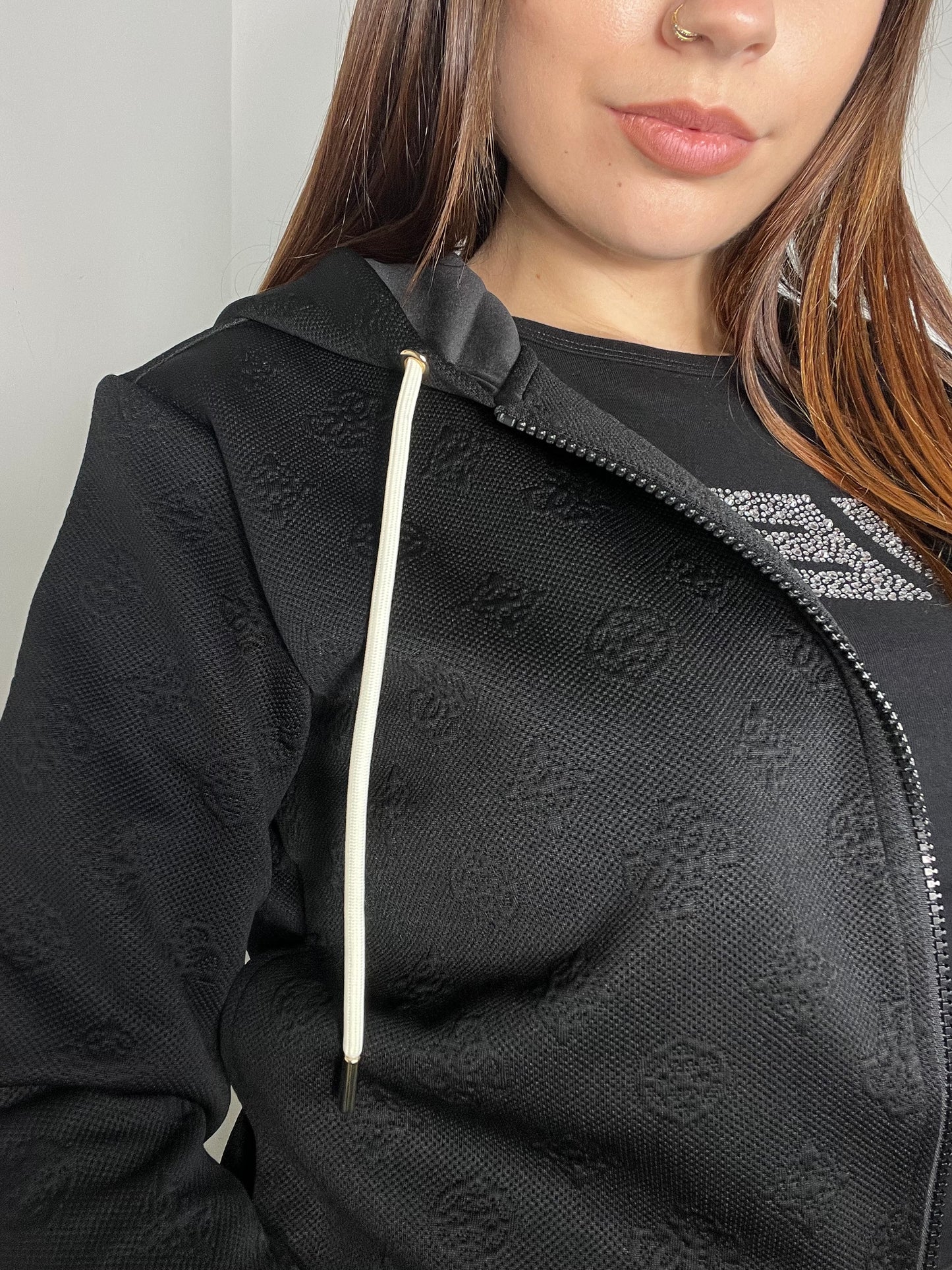 Guess - Felpa Zip - V5YQ06KBSL2