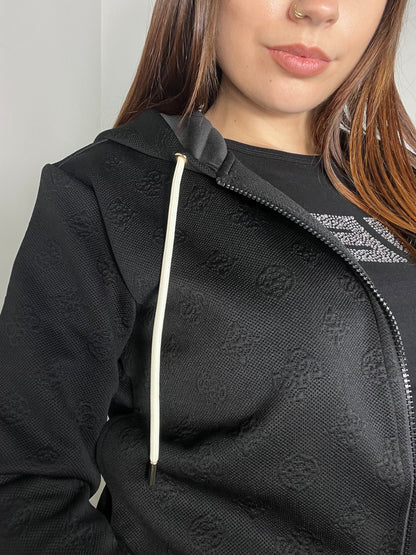 Guess - Felpa Zip - V5YQ06KBSL2